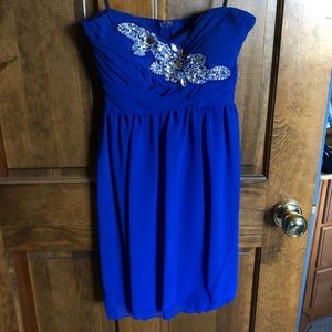 Blue homecoming dress!